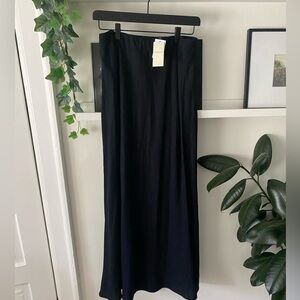 Abercrombie & Fitch Linen Maxi Skirt